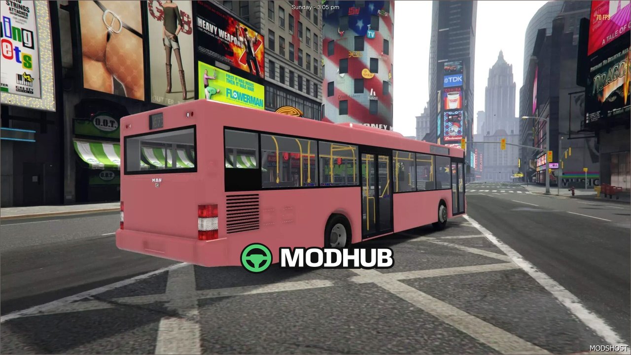 Автобус MAN A21 NL263 1997 для GTA 5