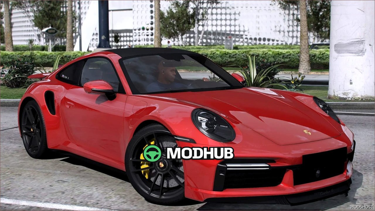 Автомобіль Porsche 911 Turbo S Red Scorpion 2021 для GTA 5