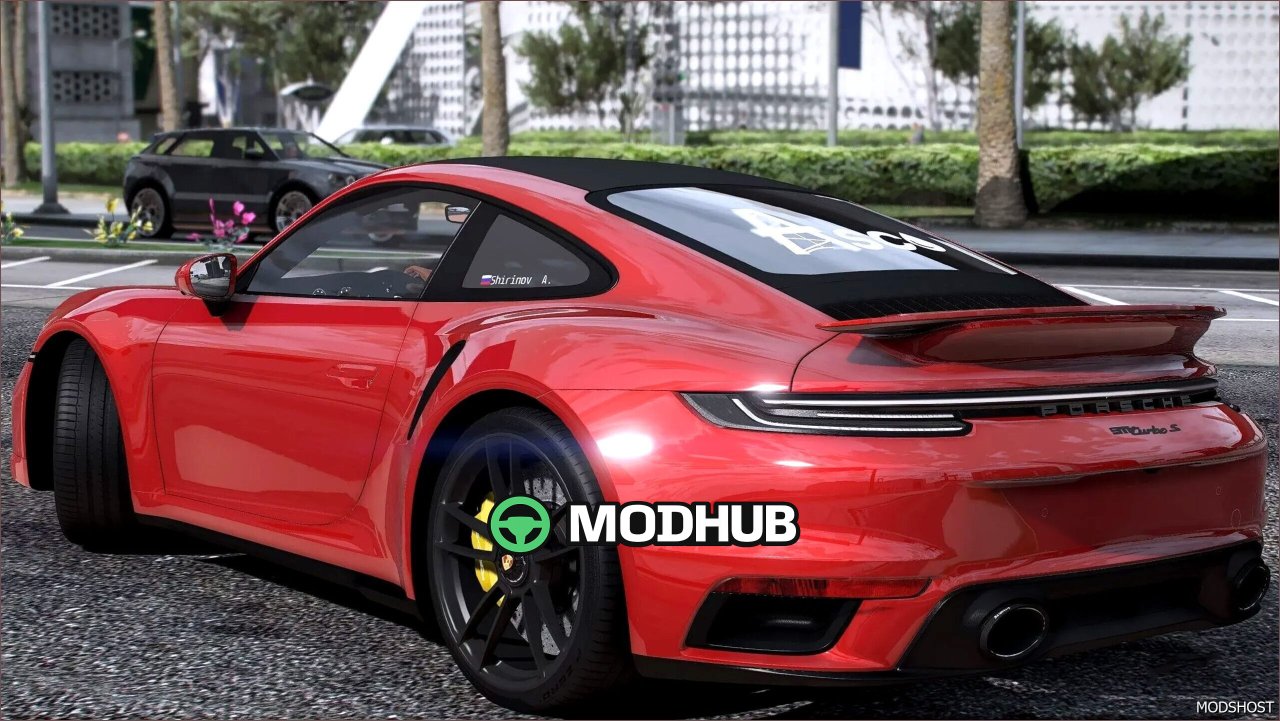 Автомобіль Porsche 911 Turbo S Red Scorpion 2021 для GTA 5