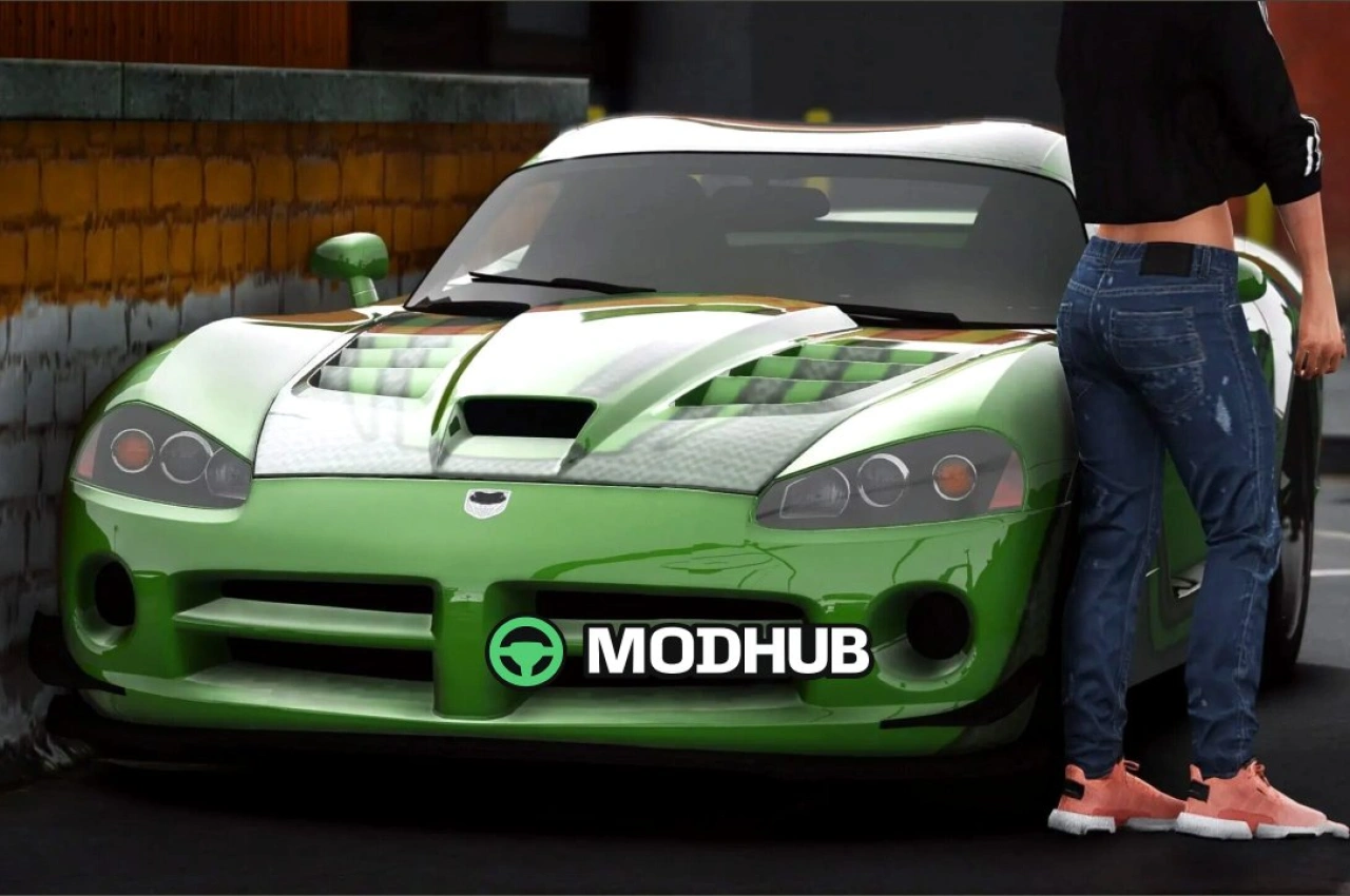 Автомобіль Dodge Viper NFS MW Joevega для GTA 5