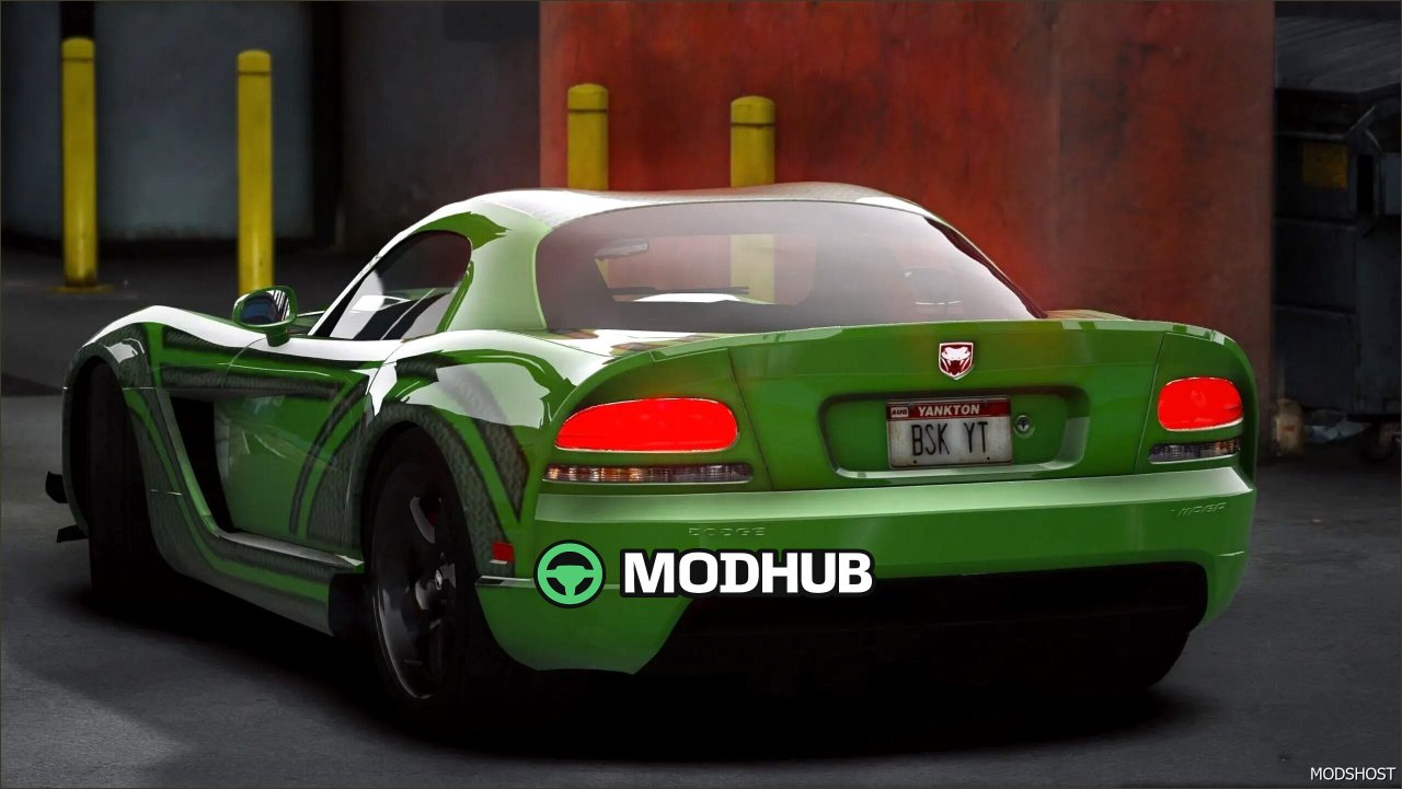 Автомобіль Dodge Viper NFS MW Joevega для GTA 5