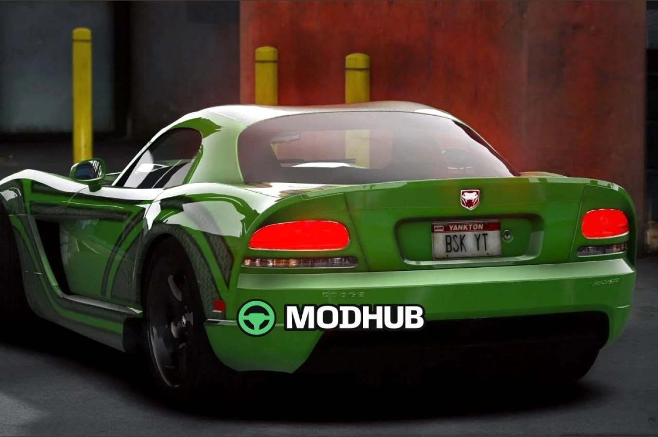 Автомобіль Dodge Viper NFS MW Joevega для GTA 5