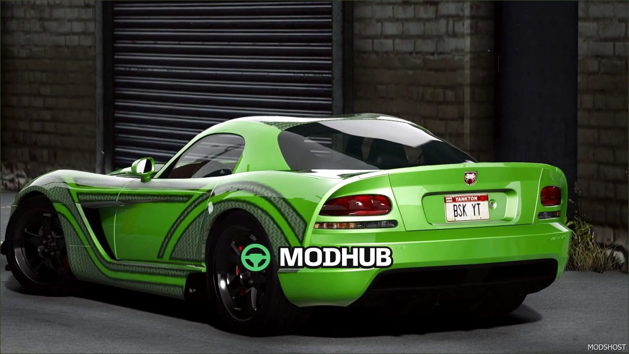 Автомобіль Dodge Viper NFS MW Joevega для GTA 5