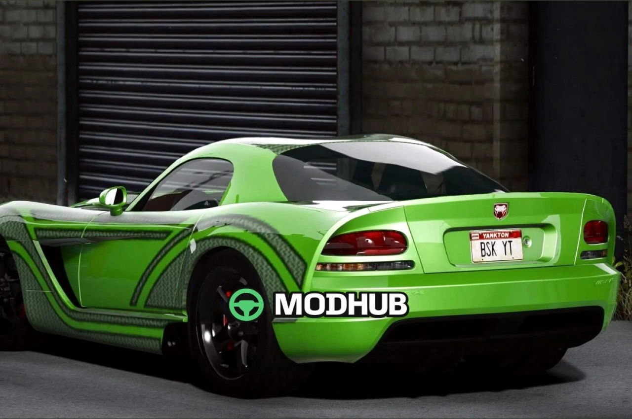 Автомобіль Dodge Viper NFS MW Joevega для GTA 5