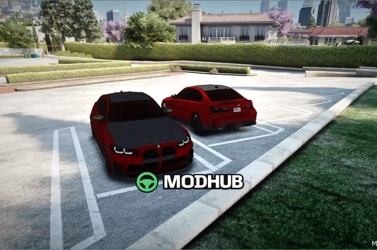 Автомобіль BMW M3 G80 для GTA 5