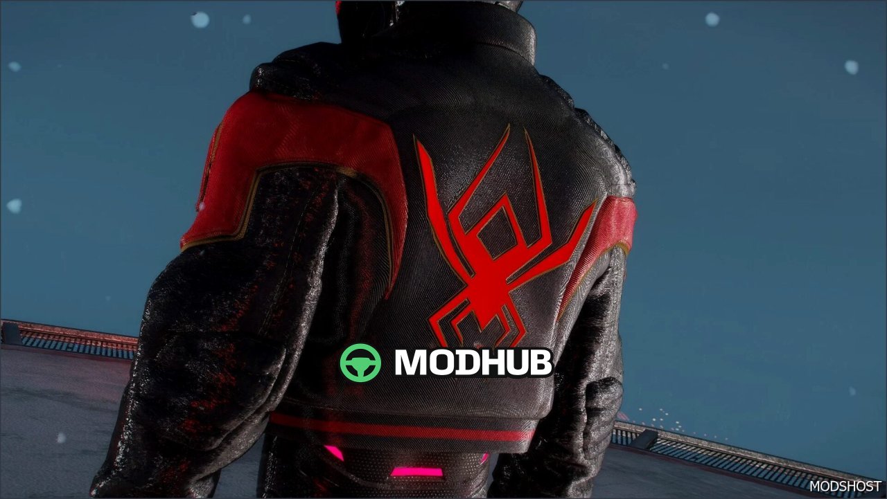 Мод персонажа Спайдермен Майлз 2020 для GTA 5