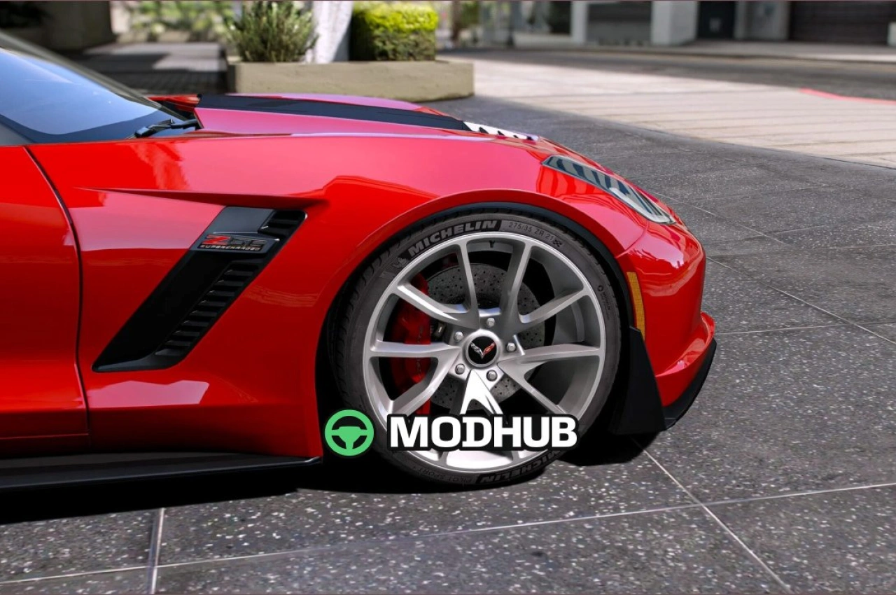 Кузов Corvette C7 для GTA 5