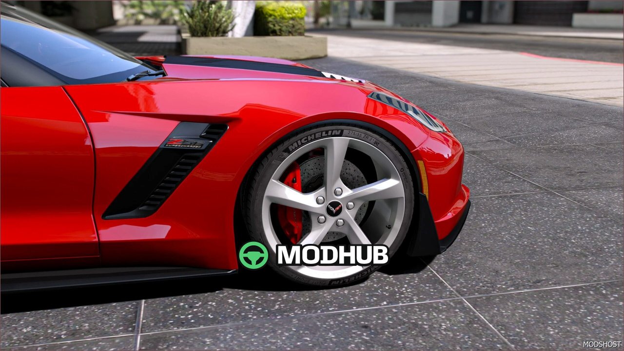 Кузов Corvette C7 для GTA 5