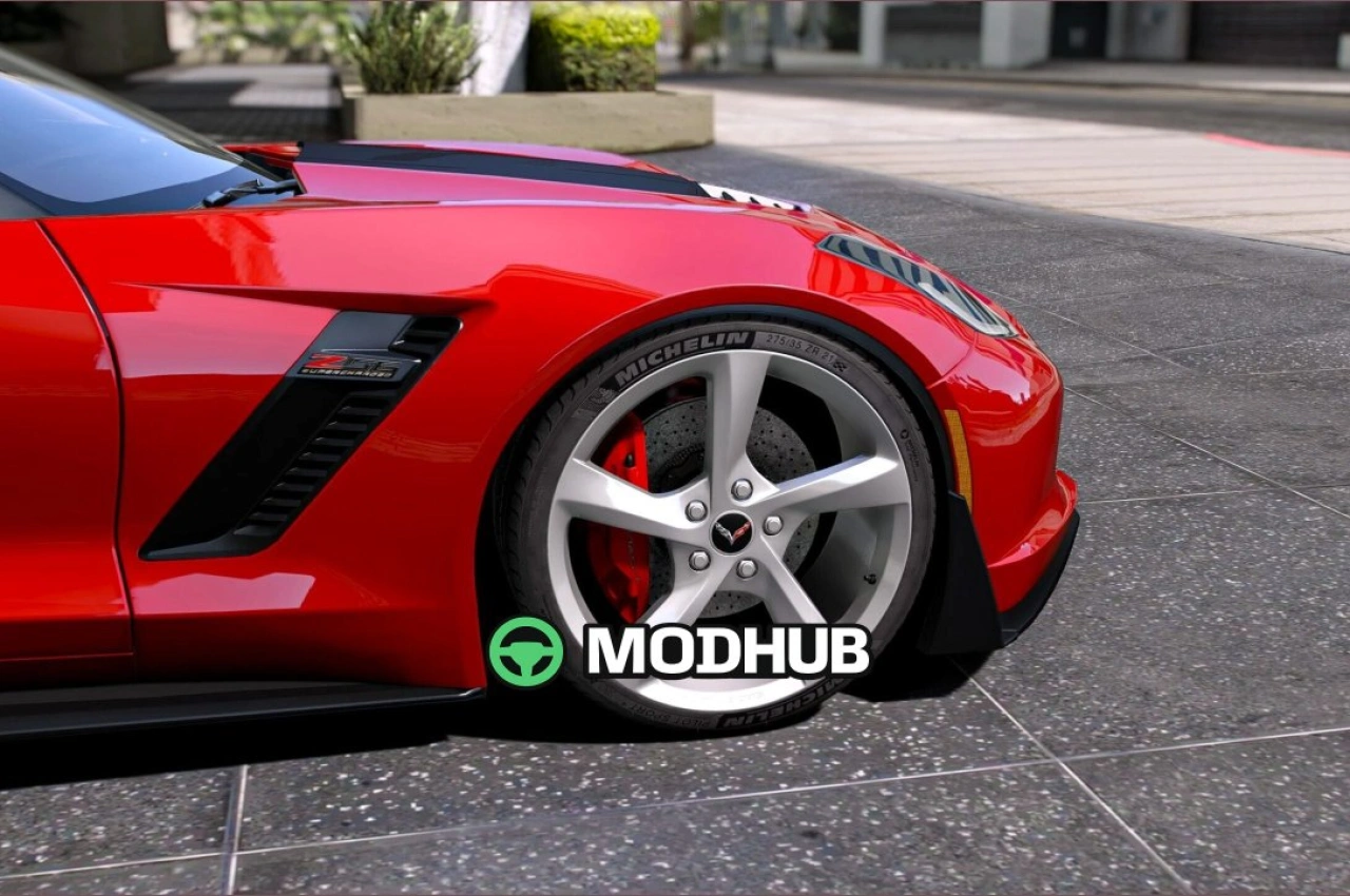 Кузов Corvette C7 для GTA 5