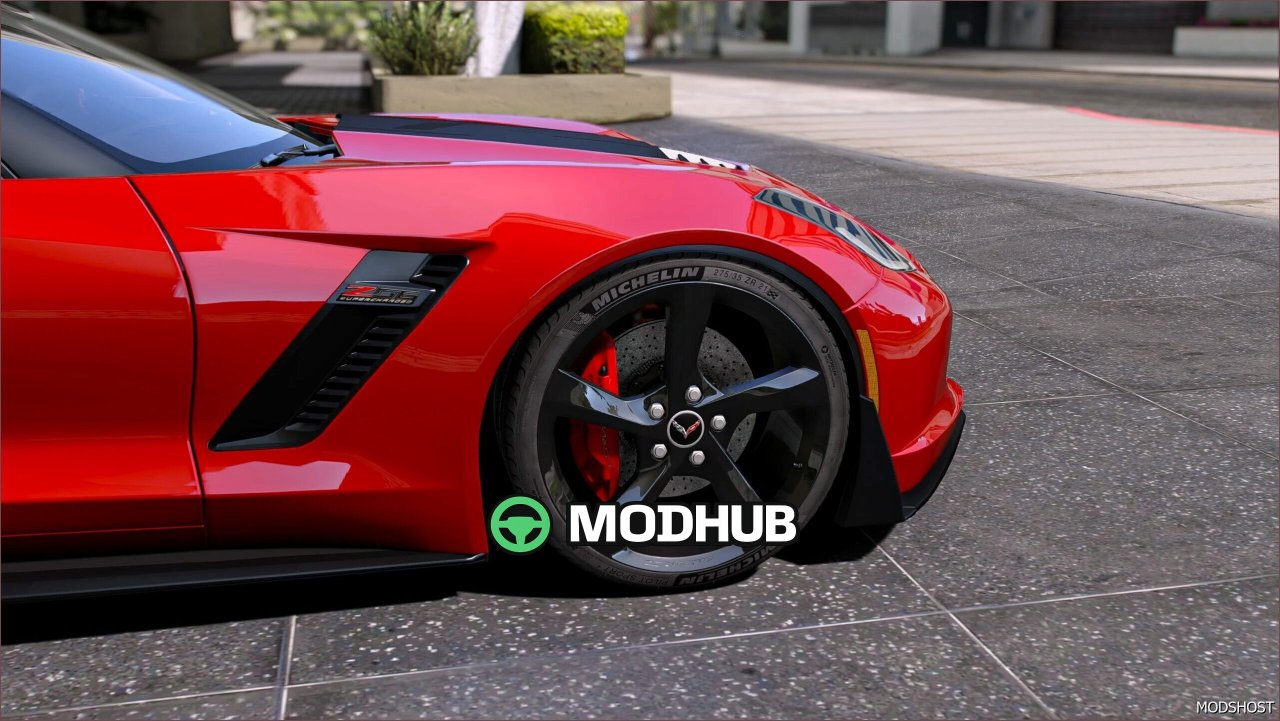 Кузов Corvette C7 для GTA 5