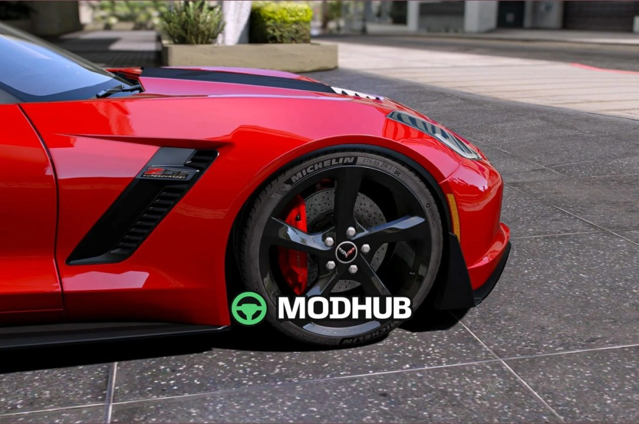 Кузов Corvette C7 для GTA 5