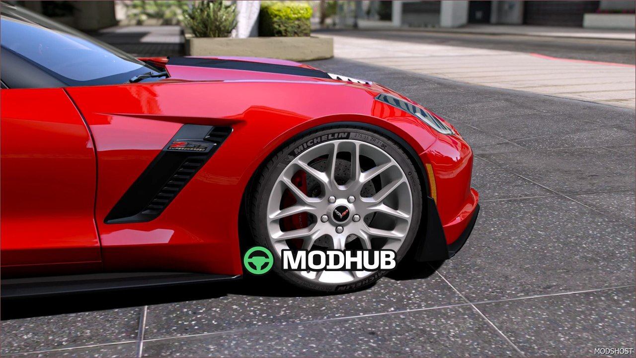 Кузов Corvette C7 для GTA 5