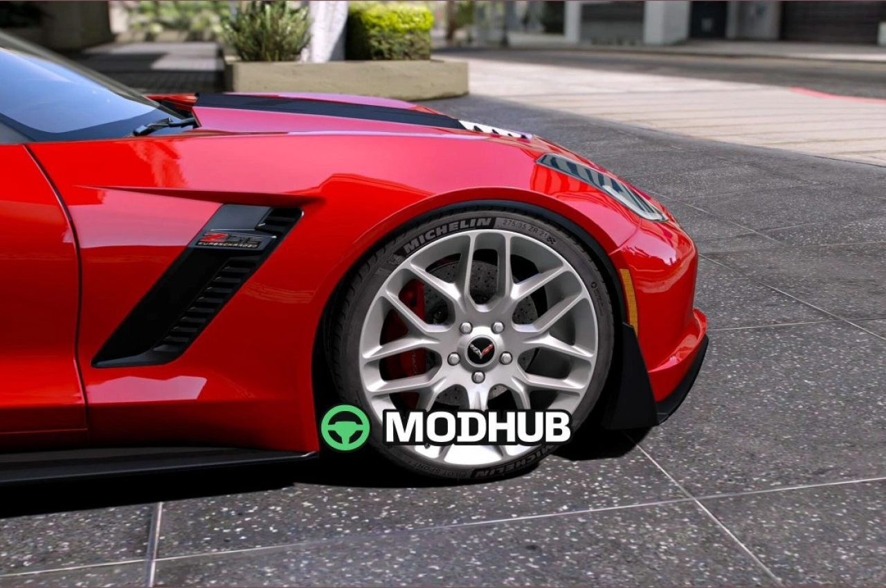 Кузов Corvette C7 для GTA 5