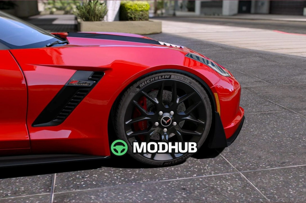 Кузов Corvette C7 для GTA 5