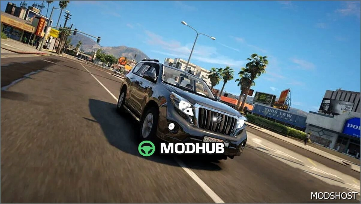 Автомобіль Toyota Land Cruiser Prado TX 2016 для GTA 5