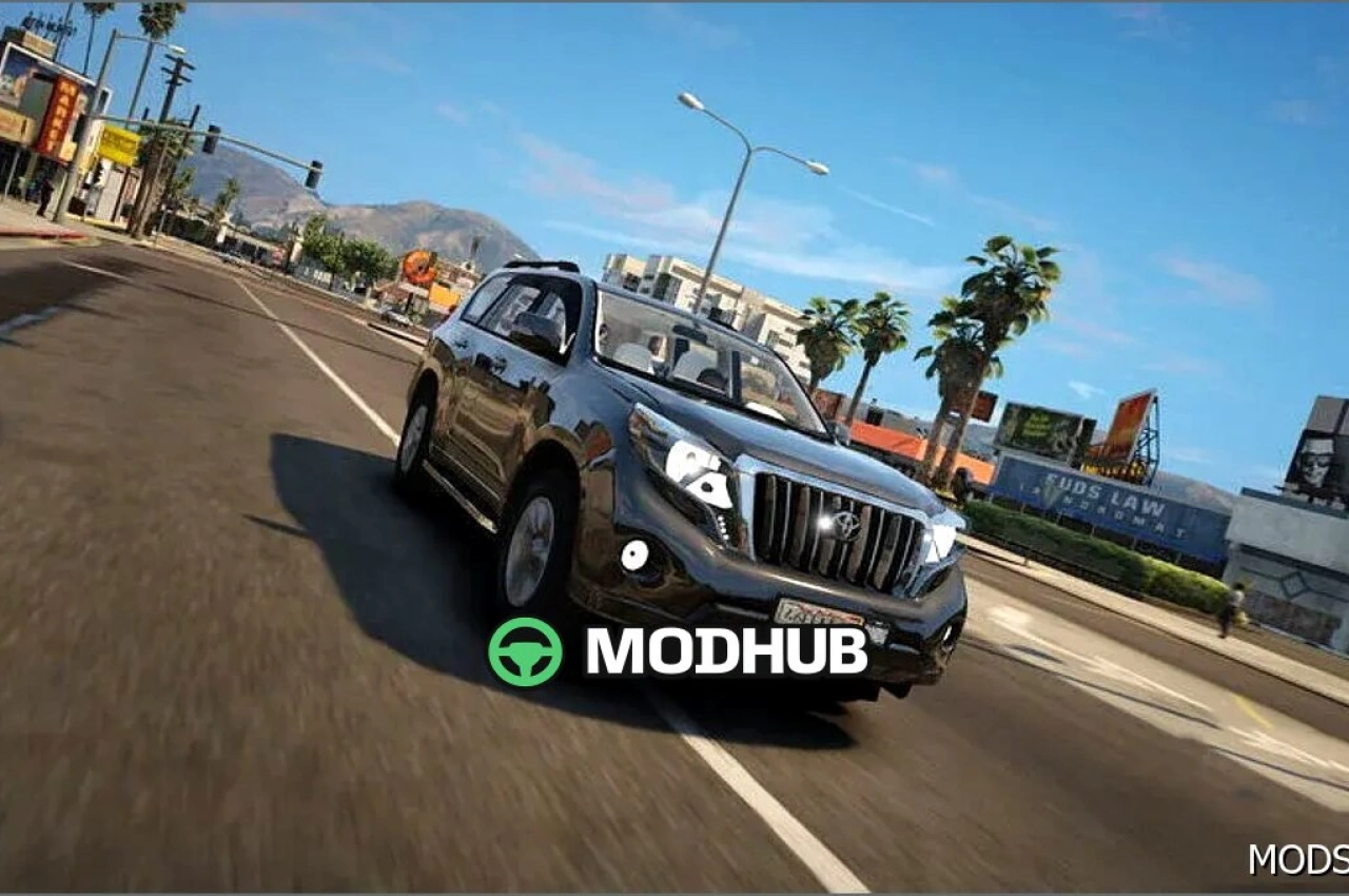 Автомобіль Toyota Land Cruiser Prado TX 2016 для GTA 5