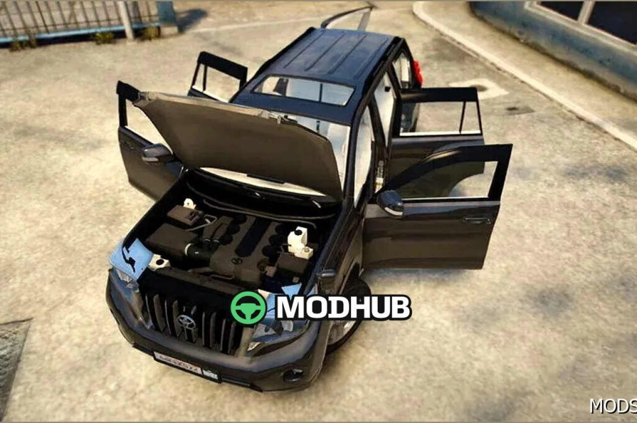 Автомобіль Toyota Land Cruiser Prado TX 2016 для GTA 5