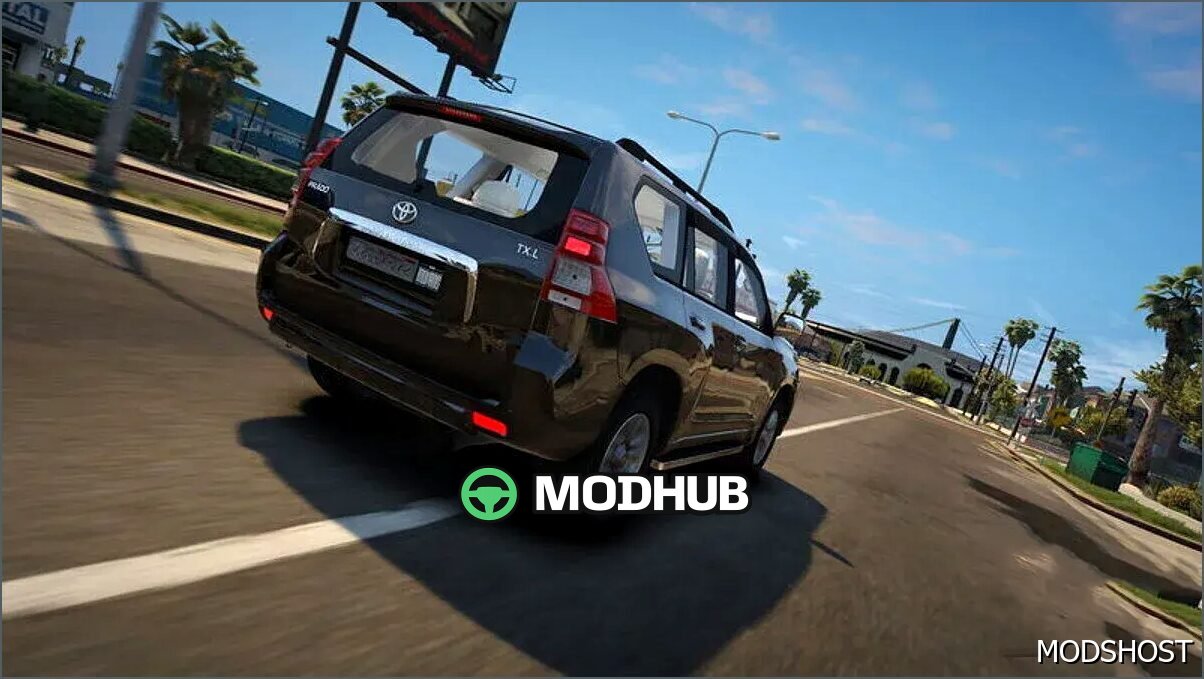 Samochód Toyota Land Cruiser Prado TX 2016 do GTA 5