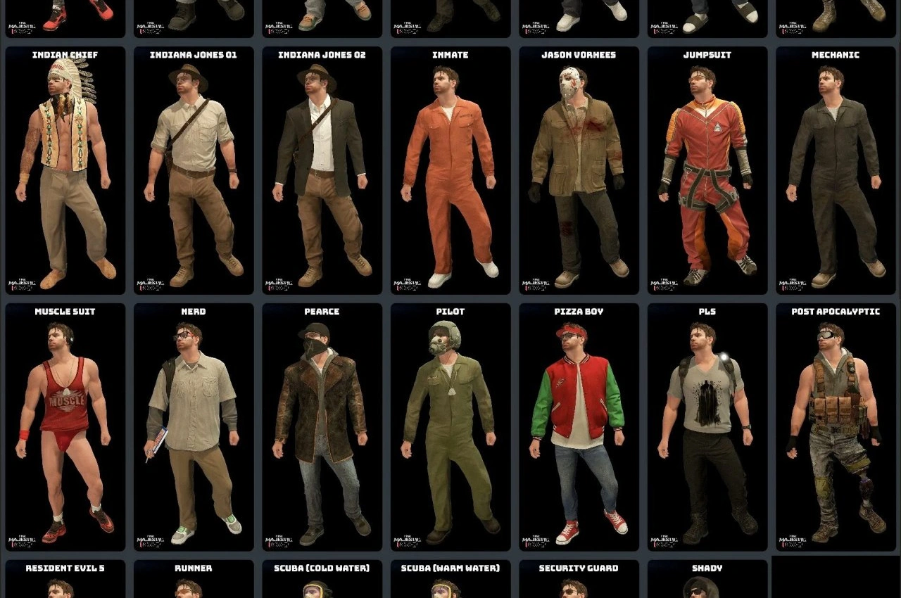 Мод заміни персонажа Chris Redfield для GTA 5