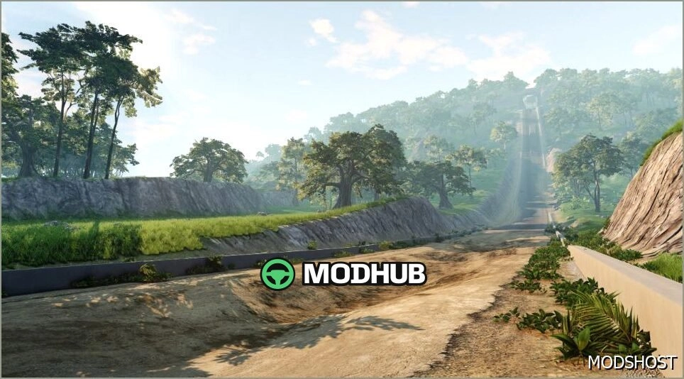 Карта Downhill Destruction V2.0 для BeamNG.drive