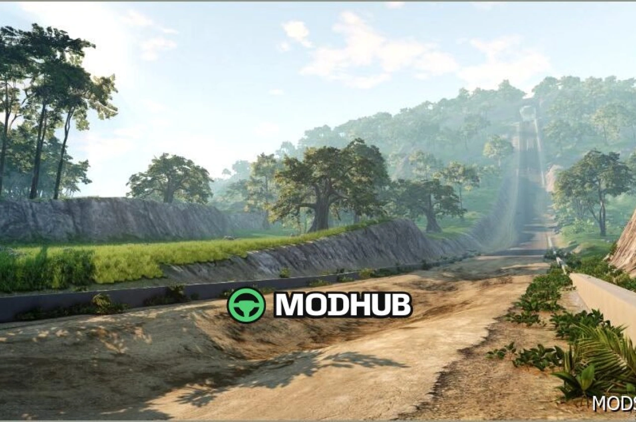 Карта Downhill Destruction V2.0 для BeamNG.drive