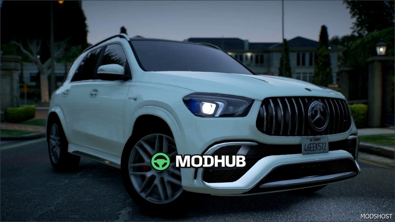 Samochód Mercedes Benz GLE63 S AMG do GTA 5