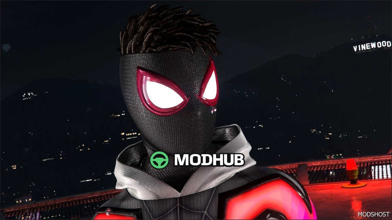 Mod postaci Spiderman Miles Evolved do GTA 5