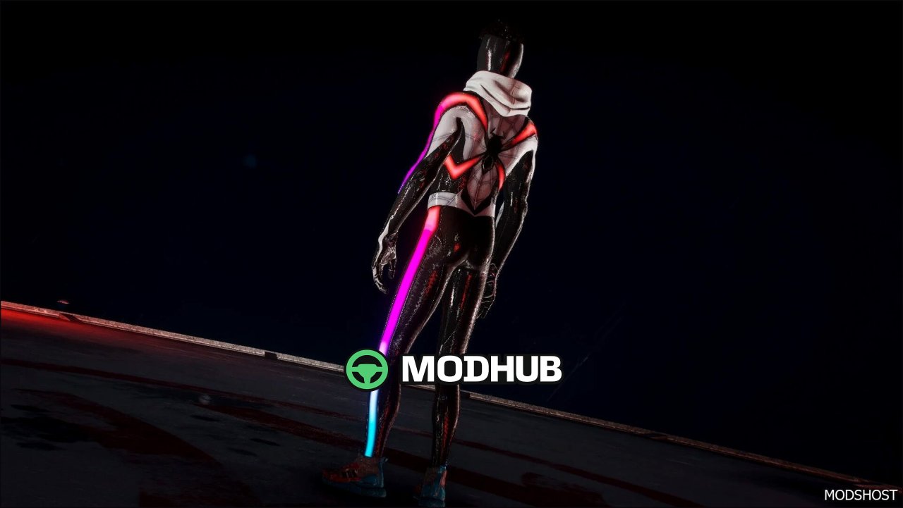 Mod postaci Spiderman Miles Evolved do GTA 5