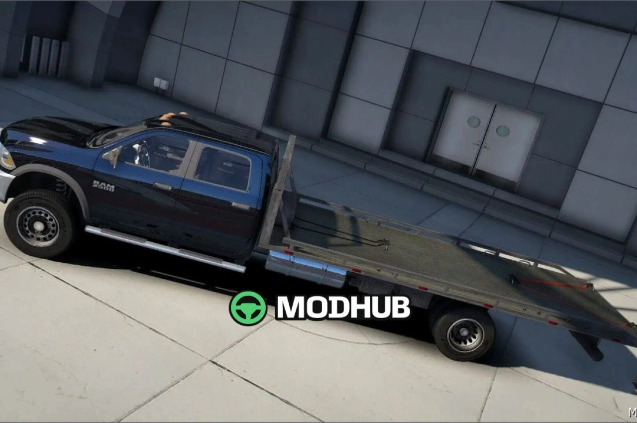Пікап Dodge RAM Flatbed для GTA 5