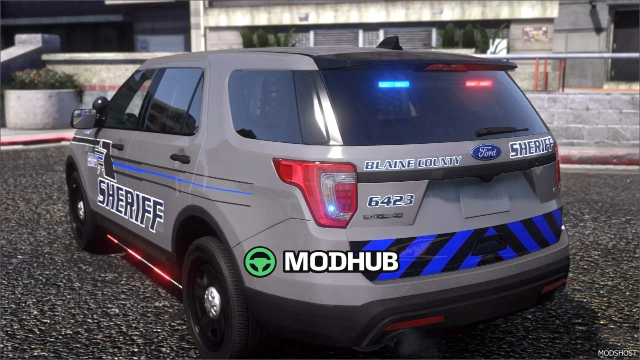 Поліцейський автомобіль Ford Interceptor Utility 2017 для GTA 5