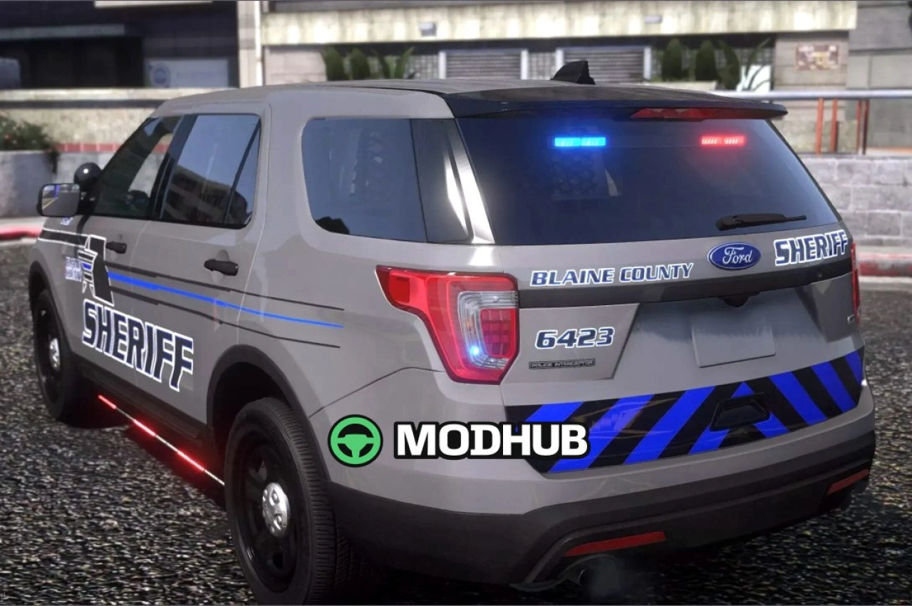 Поліцейський автомобіль Ford Interceptor Utility 2017 для GTA 5