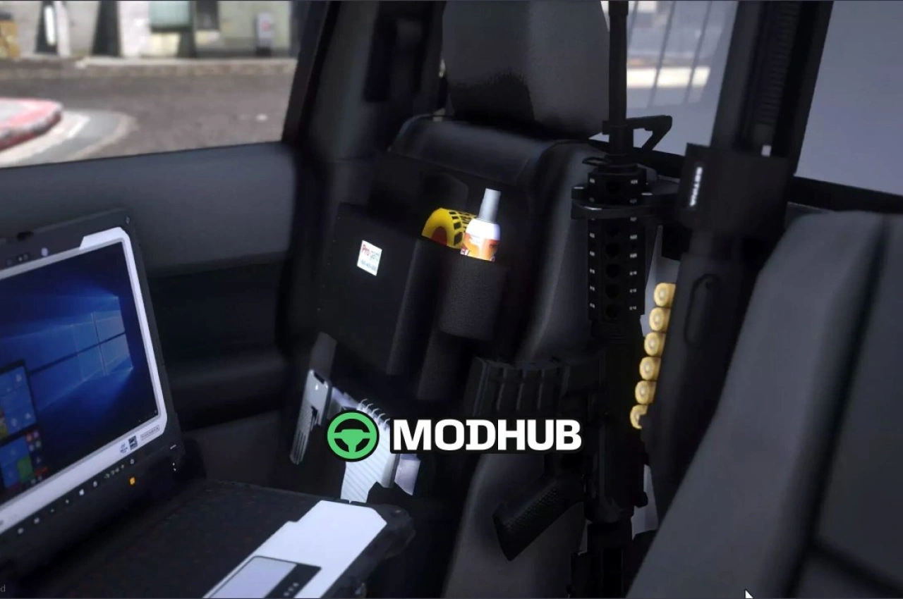 Поліцейський автомобіль Ford Interceptor Utility 2017 для GTA 5