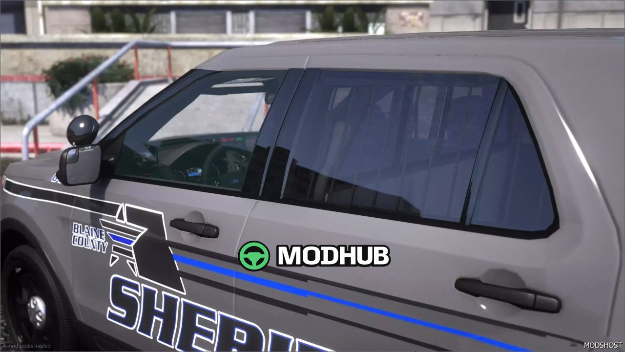 Поліцейський автомобіль Ford Interceptor Utility 2017 для GTA 5