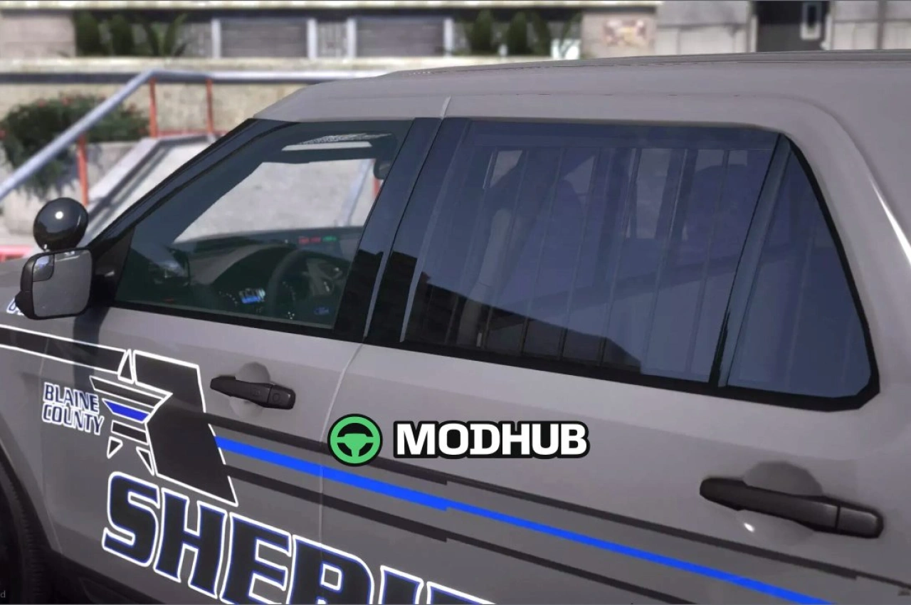 Поліцейський автомобіль Ford Interceptor Utility 2017 для GTA 5