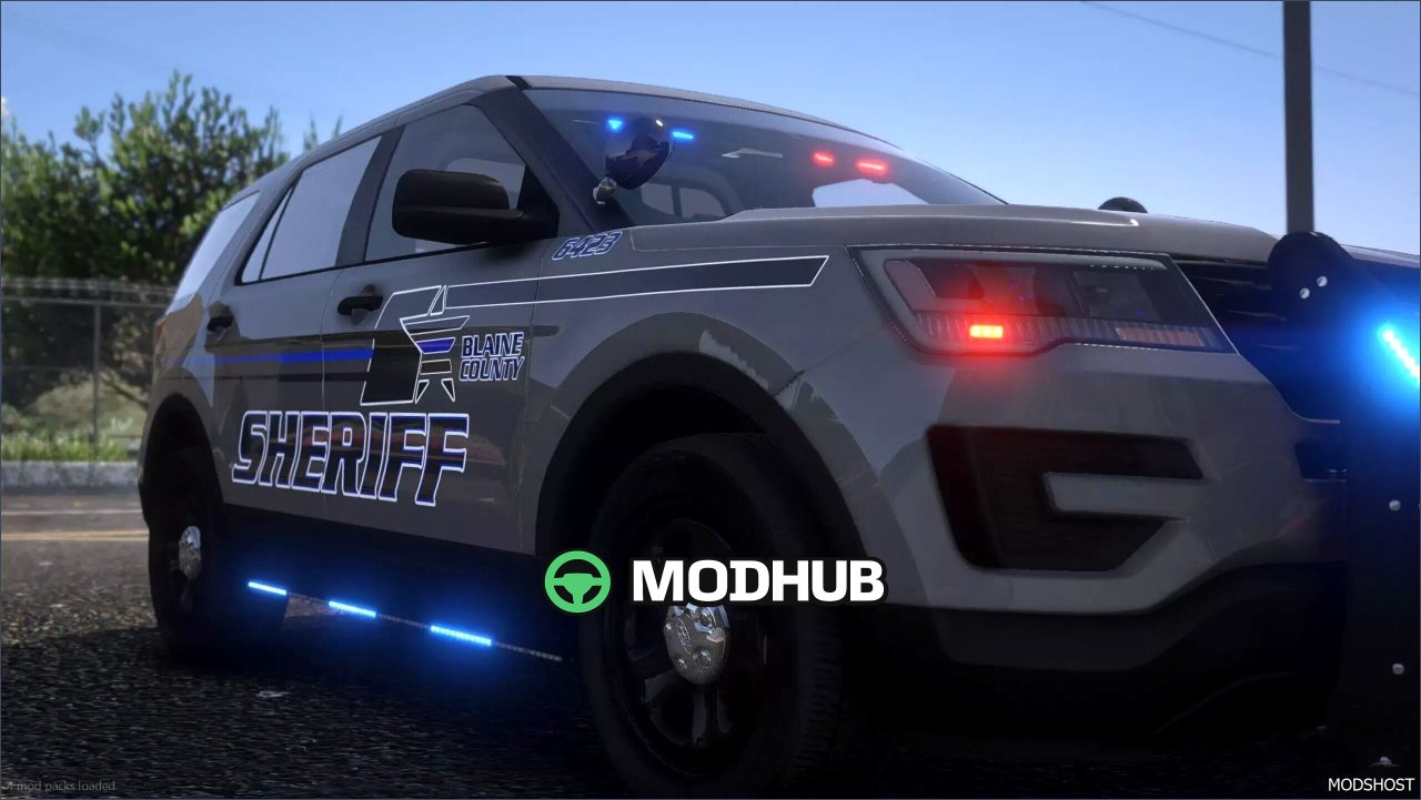 Поліцейський автомобіль Ford Interceptor Utility 2017 для GTA 5
