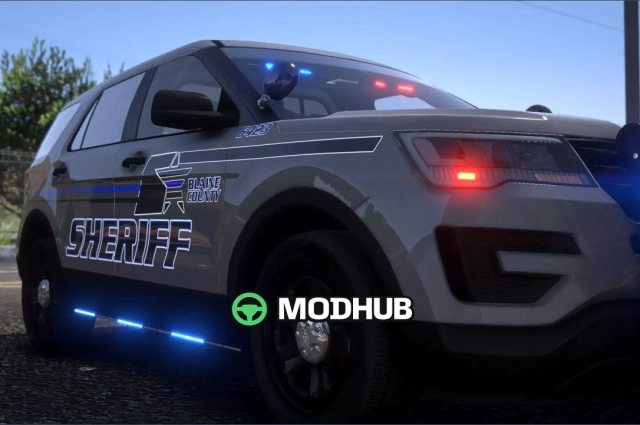 Поліцейський автомобіль Ford Interceptor Utility 2017 для GTA 5