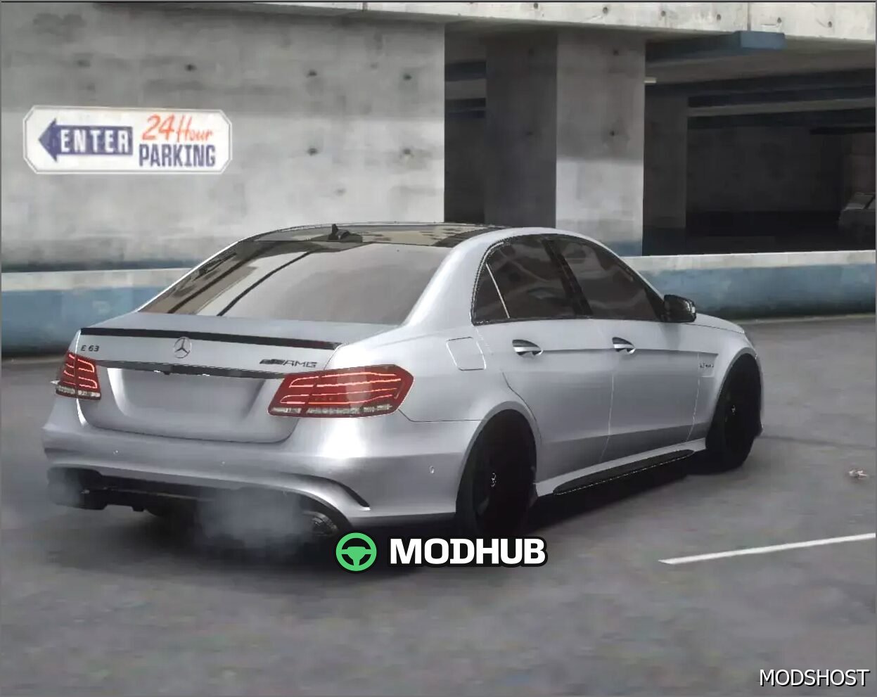 Samochód Mercedes Benz E63S AMG W212 do GTA 5