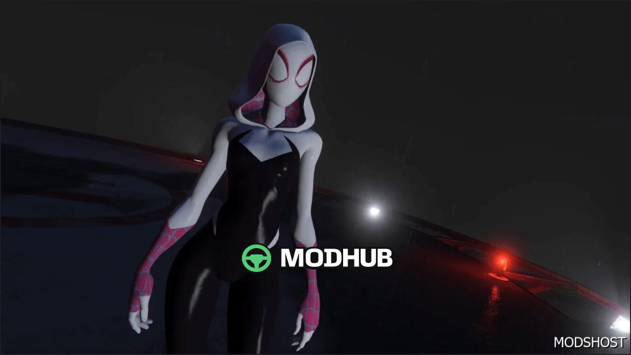 Player Model Spider Gwen for GTA 5