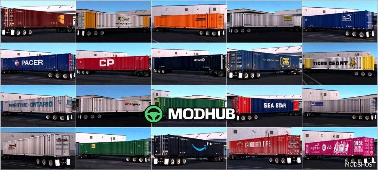 Контейнерний пакет Arnook для American Truck Simulator