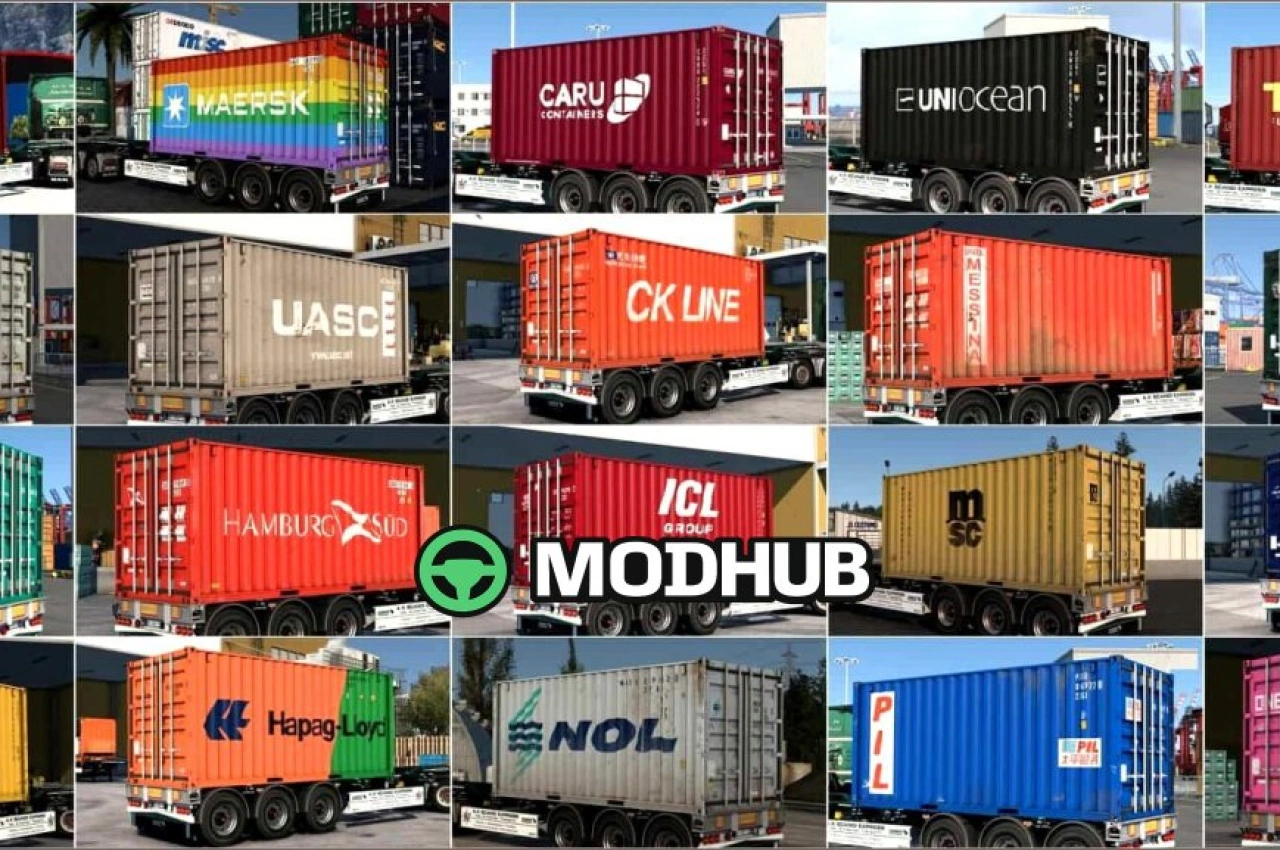 Контейнерний пакет Arnook для American Truck Simulator