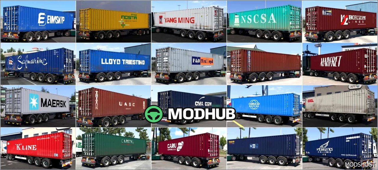 Pakiet Kontenerów Arnook do American Truck Simulator