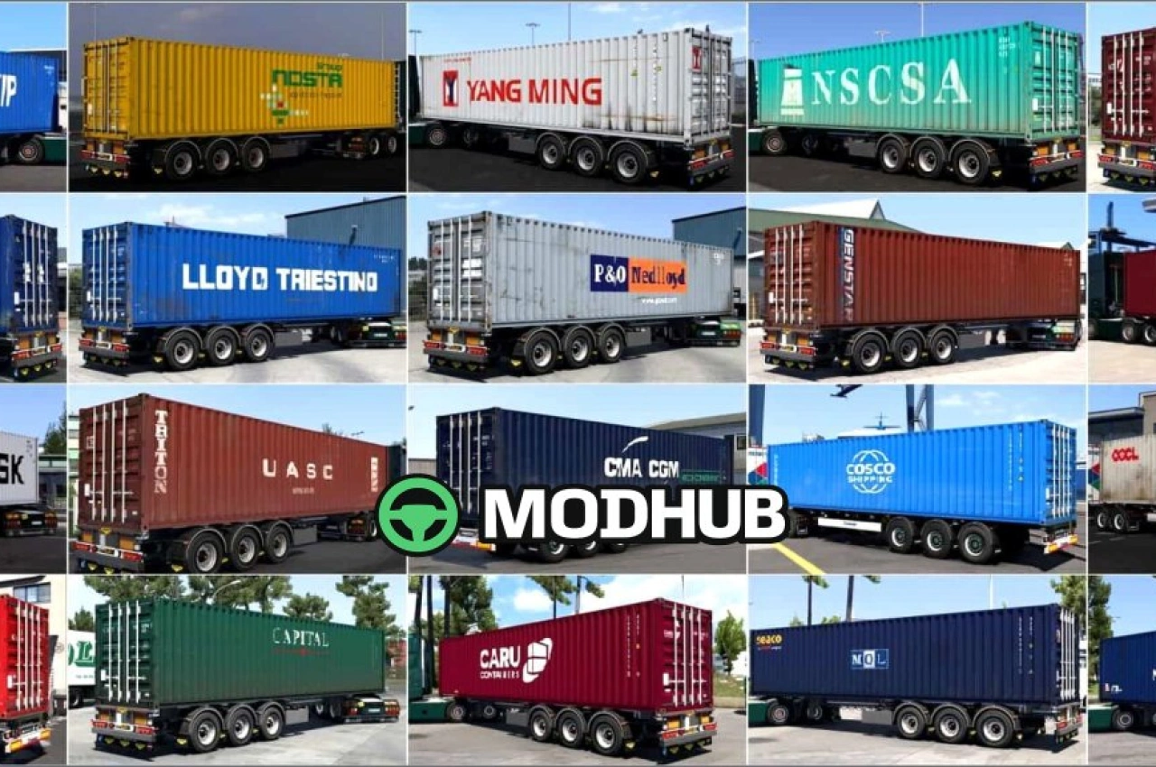 Контейнерний пакет Arnook для American Truck Simulator