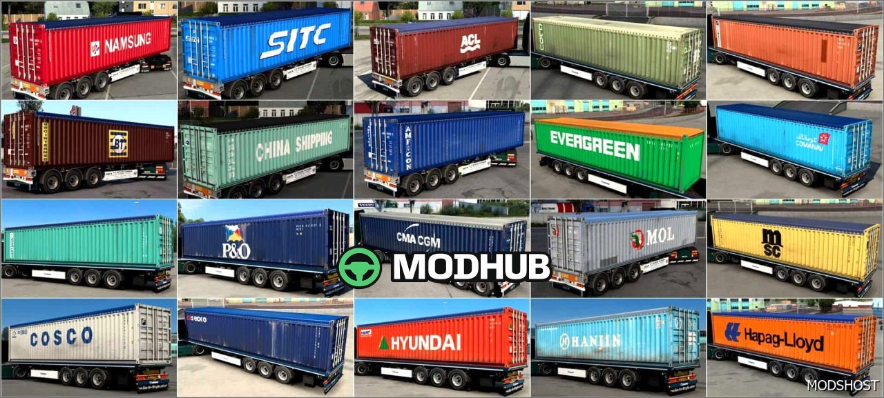 Pakiet Kontenerów Arnook do American Truck Simulator