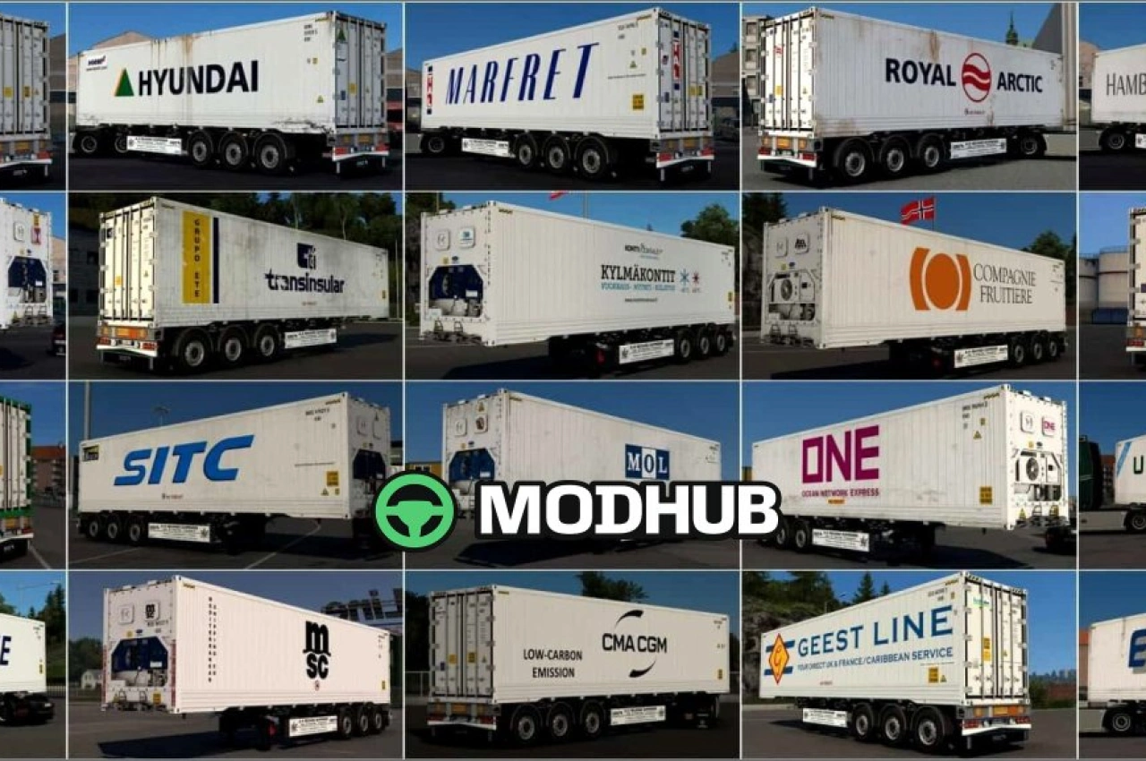 Контейнерний пакет Arnook для American Truck Simulator