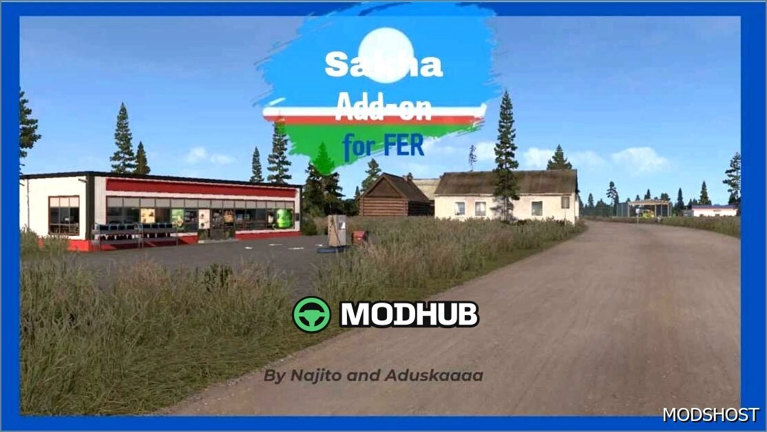 Карта Sakha ADD для Euro Truck Simulator 2