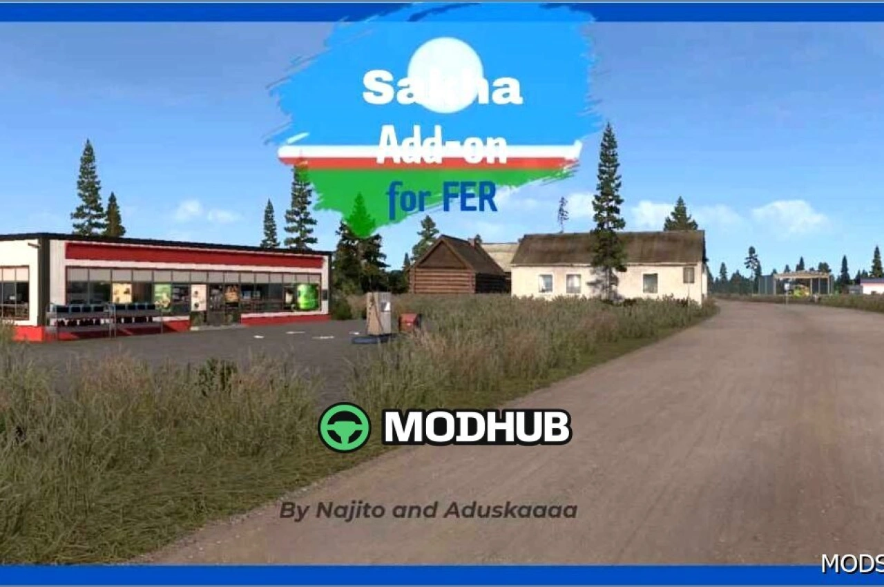 Карта Sakha ADD для Euro Truck Simulator 2