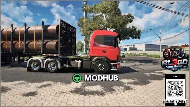 Станція Scania 124 для Euro Truck Simulator 2