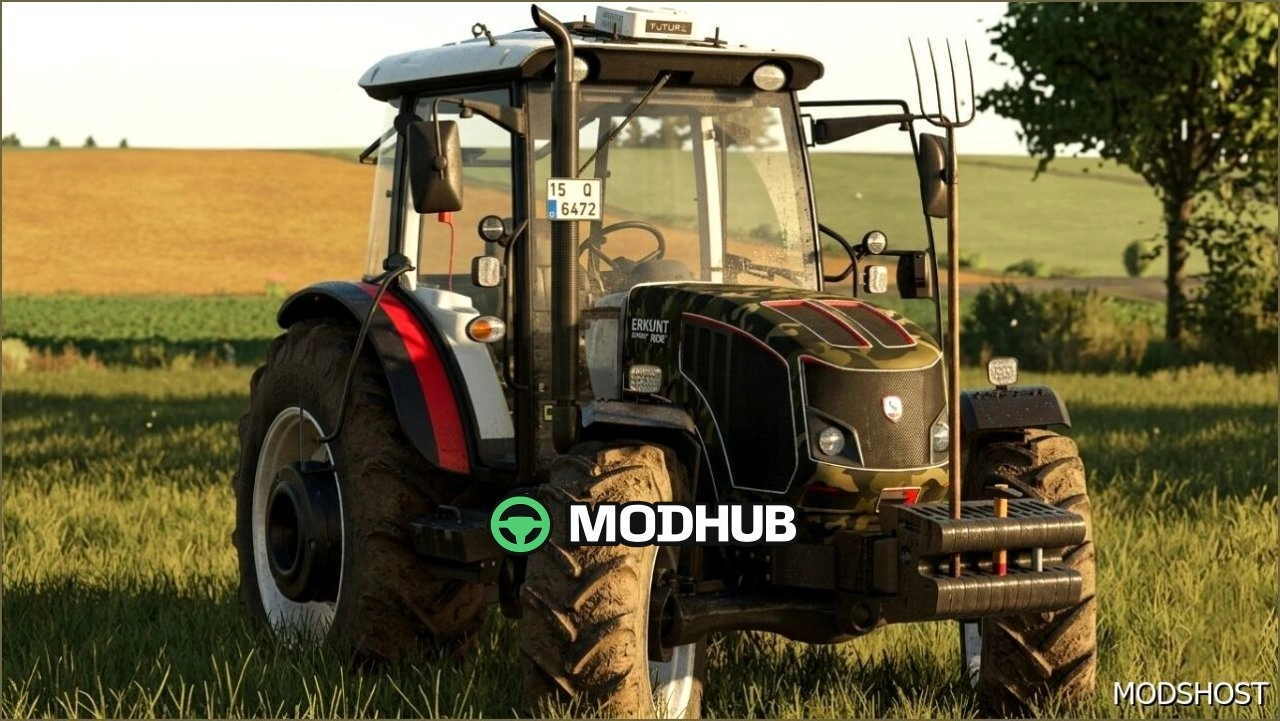 Трактор Erkunt Kudret 105e+plus V1.1 для Farming Simulator 25