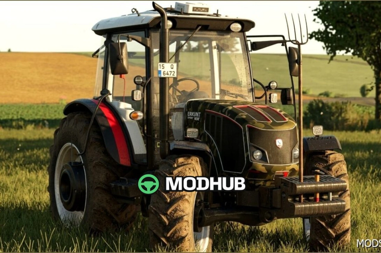 Трактор Erkunt Kudret 105e+plus V1.1 для Farming Simulator 25