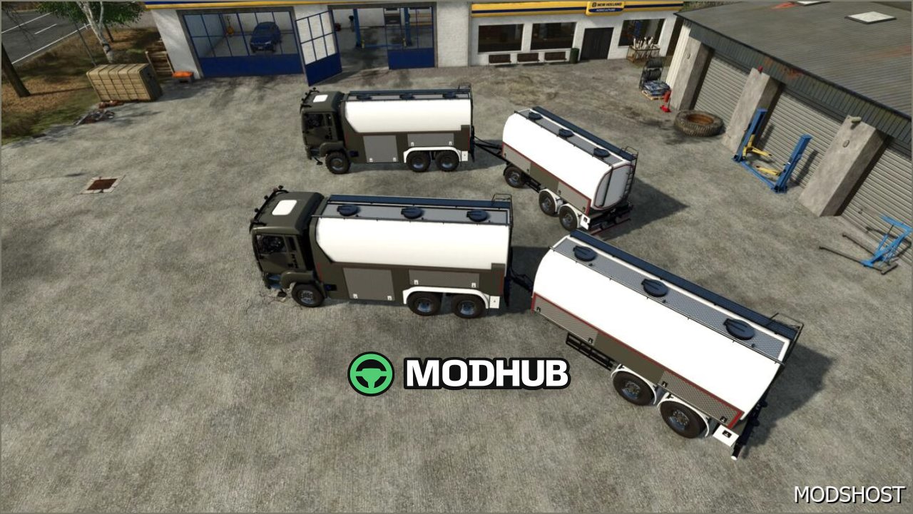 MAN Milchtransport Pack Lkw für Farming Simulator 25
